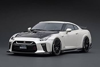イグニッションモデル　TOP SECRET GT-R  ホワイト Amazon | 未使用 1/18 IG1537 TOP SECRET GT-R (R35) White